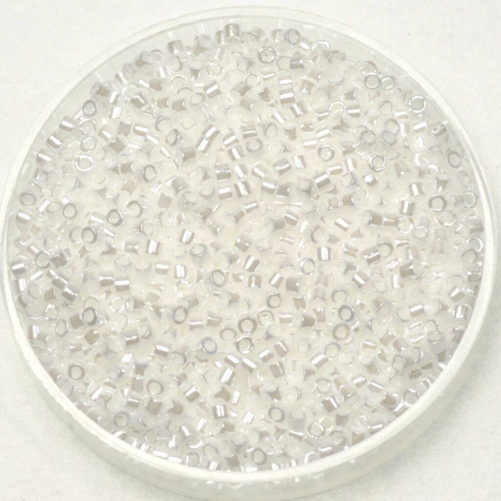 Miyuki Delica 11/0 Ceylon White Pearl — 5 gram