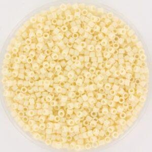 Miyuki Delica 11/0 Opaque Dark Cream — 5 gram