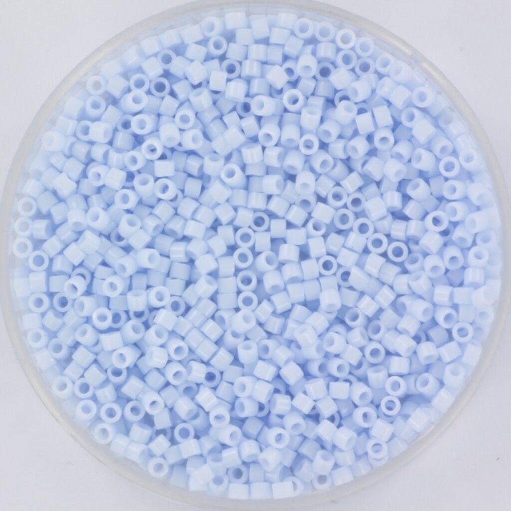 Miyuki Delica 11/0 Opaque Light Sky Blue DB-1497 — 5 gram