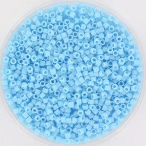 Miyuki Delica 11/0 Opaque Turquoise Blue — 7,2 gram