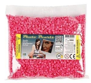 PhotoPearls strijkkralen roze — 6000 stuks