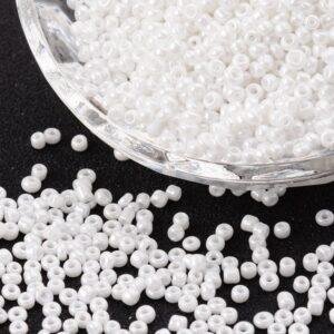 Rocailles wit Shine 2 mm — 7 gram